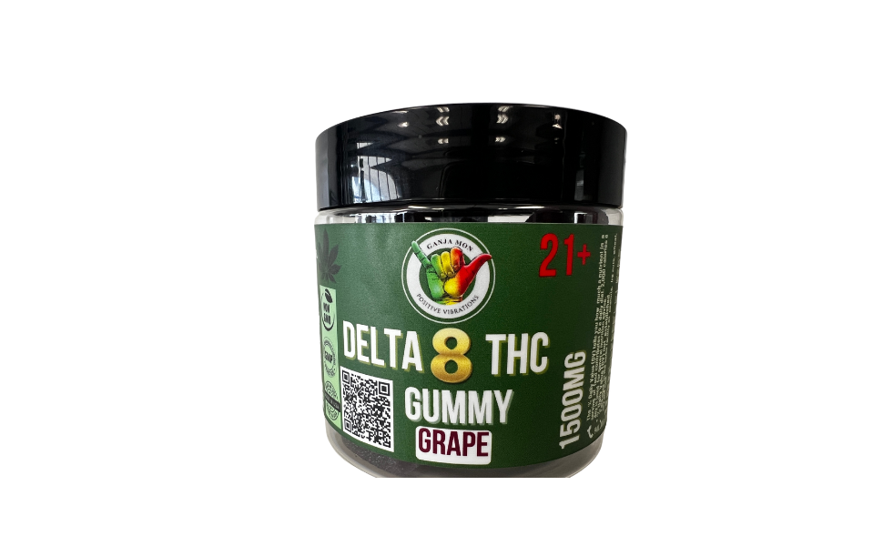 Delta 8 THC Infused Gummies- 1500MG (30ct)