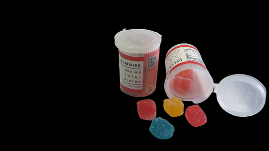 Delta 10 THC Infused Gummies - 500MG ∆10 - TUTI FRUTI (10ct) 50mg each