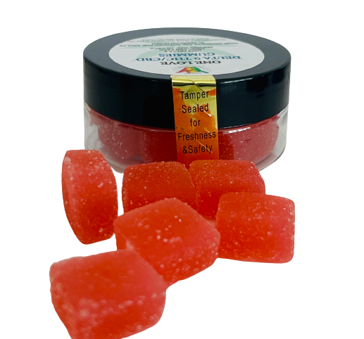 ONE LOVE GUMMIES  30 & 15 COUNT –  Delta-9 THC /CBD blends hemp derived.