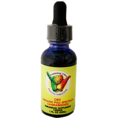 Ganja Mon Full Spectrum CBD Oil 1000mg Supplement