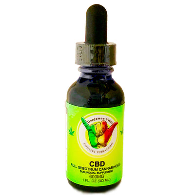 Ganja Mon Full Spectrum CBD Oil 600MG Supplement